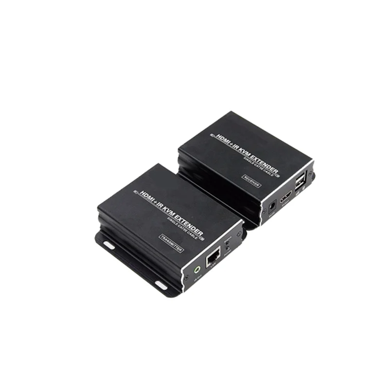 افزایش طول HDMI لایمستون بر روی کابل شبکه تا 120 متر مدل LS-HKE200 با قابلیت KVM