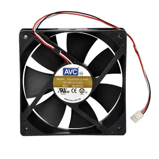 فن کیس 12x12x2.5 مدل DA12025B12LP005 با 300 میلی آمپر