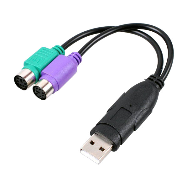 تبدیل PS2 به USB برد دار اورجینال (مخصوص کیبورد و ماوس PS/2)
