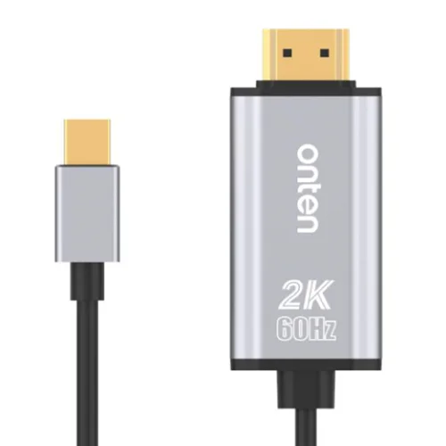 کابل تبدیل Mini DisplayPort به HDMI اونتن مدل DP201 با طول 1/8 متر