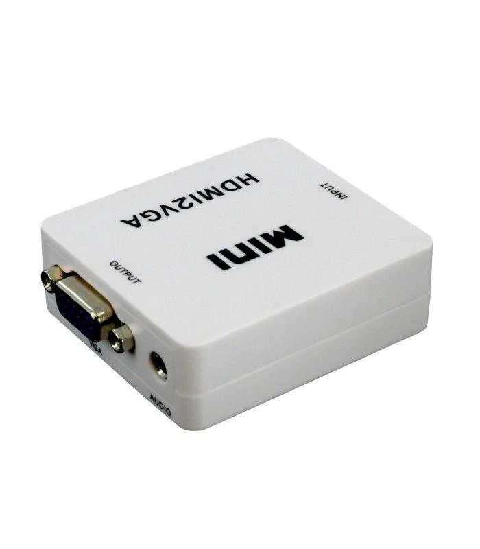 مبدل HDMI به VGA وی نت مدل MINI به همراه کابل صدا
