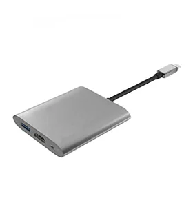 تبدیل Type-C به HDMI و Type-C و USB 3.1 فرانت مدل FN-UCH300 با قابلیت PD 2.0