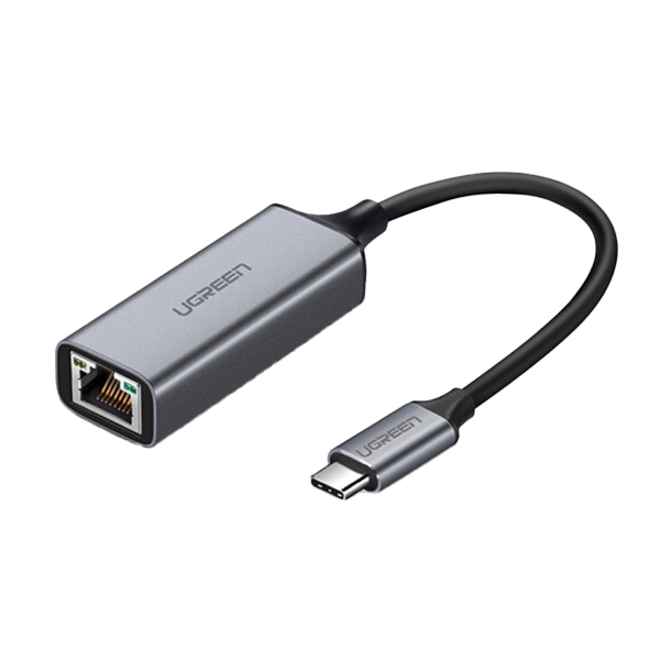 تبدیل Type-C به LAN یوگرین مدل 50736-CM199 با سرعت 100 مگابیت بر ثانیه