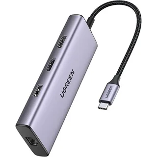هاب 9 پورت Type-C یوگرین مدل CM490-90119