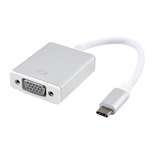 تبدیل Type-c به VGA وی نت مدل V-COCM2VGA
