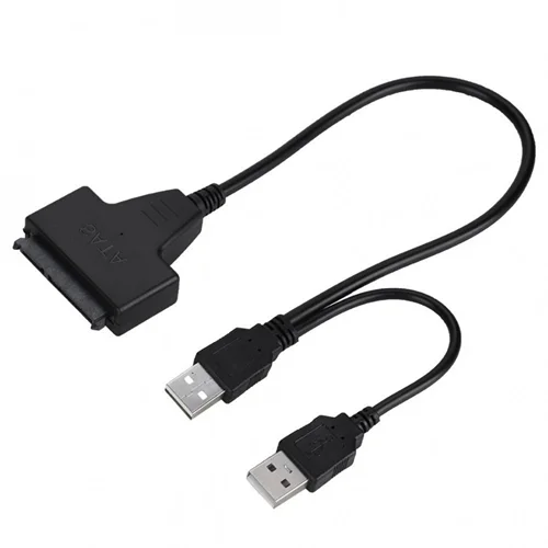 کابل تبدیل SATA به USB 2.0 همراه با کیس نگه دارنده هارد