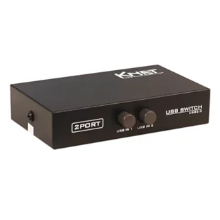 سوئیچ ۲ پورت USB دستی کی نت مدل K-SWUSBM02