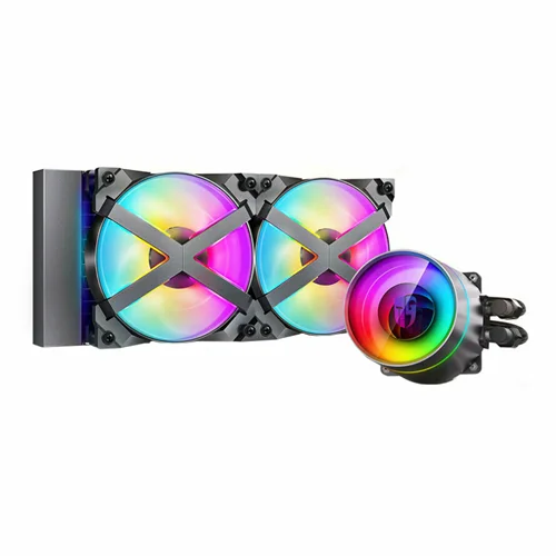 خنک کننده مایع پردازنده دیپ کول مدل CASTLE 240EX RGB