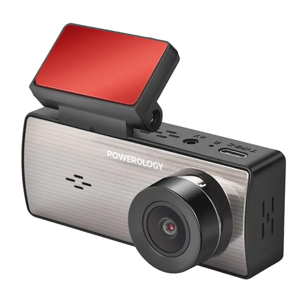 دوربین ثبت وقایع خودرو پاورولوژی گرین‌ لاین مدل Dual Recording Dash Camera