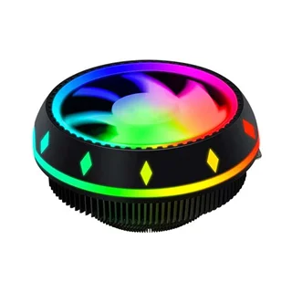 فن خنک کننده پردازنده مدل LC-65 با نورپردازی RGB ثابت