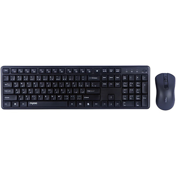 کیبورد و ماوس بی سیم رپو مدل x2100