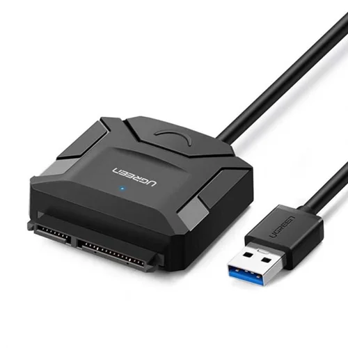 تبدیل USB 3.0 به SATA 3.0 همراه آداپتور یوگرین مدل 20231-CR108