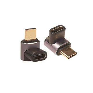 تبدیل Type-C نر به Type-C ماده 90 درجه کی نت مدل K-AUCMF4902 با رزولوشن 4K