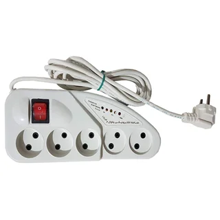 چند راهی برق و محافظ تکسان مدل 2500v