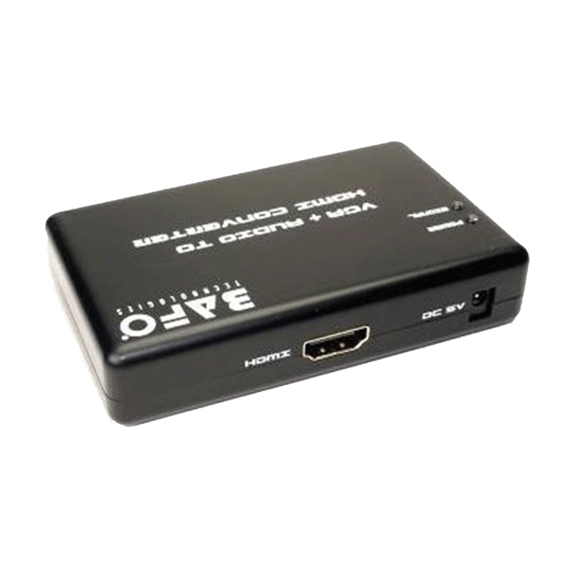 تبدیل HDMI به VGA باکس با صدا و آداپتور بافو مدل HD2281