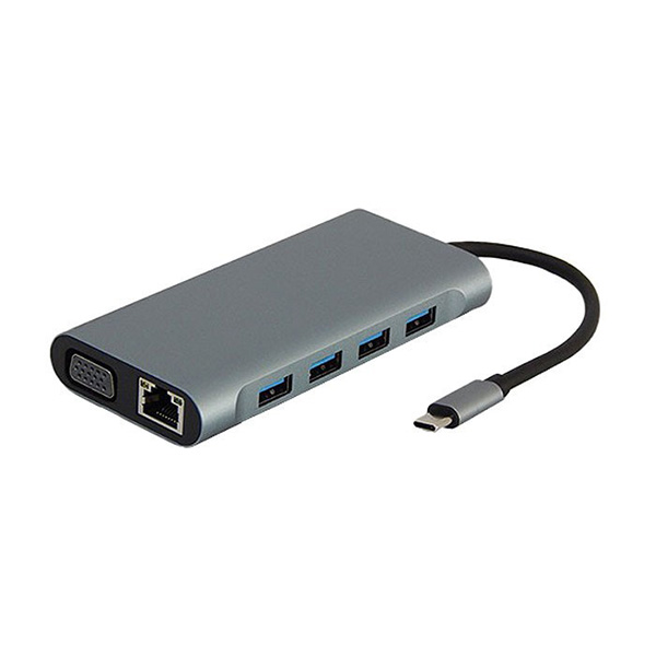 هاب 11 پورت Type-C کی نت مدل S10