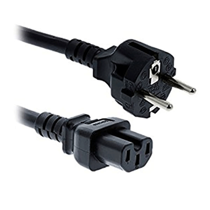 کابل برق کامپیوتر (3x1.5mm) بافو مدل EU-C15 طول 75 سانتی متر
