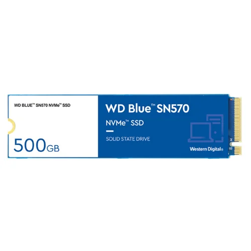حافظه M.2 وسترن دیجیتال مدل Blue SN570 ظرفیت 500 گیگابایت