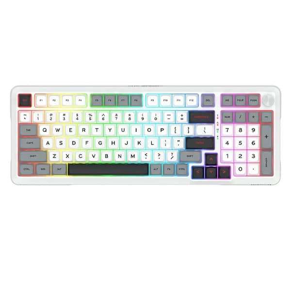 کیبورد باسیم/بی سیم مکانیکال گیمینگ ردراگون مدل BRAGI K688 WGL PRO