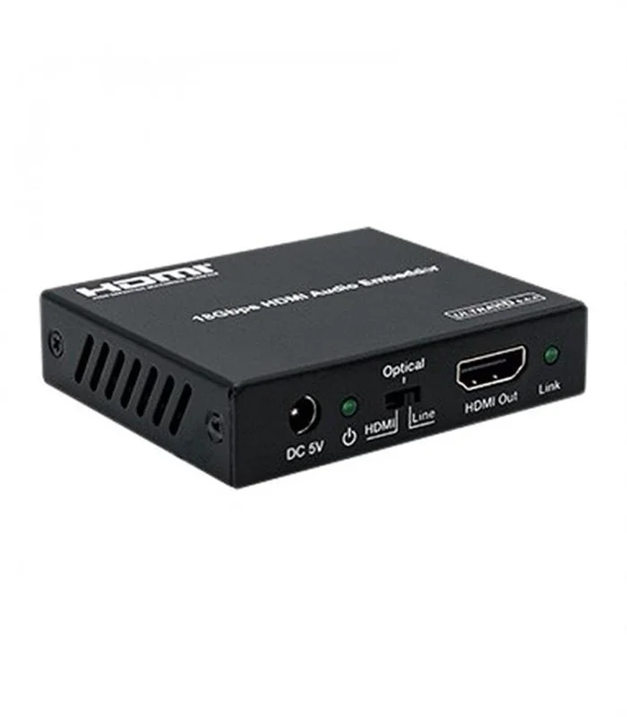 مبدل ادغام کننده صدا و تصویر HDMI 2.0b پشتیبانی از HDCP2.2 فرانت مدل FN-A210