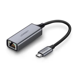 تبدیل Type-C به LAN یوگرین مدل 50736-CM199 با سرعت 100 مگابیت بر ثانیه