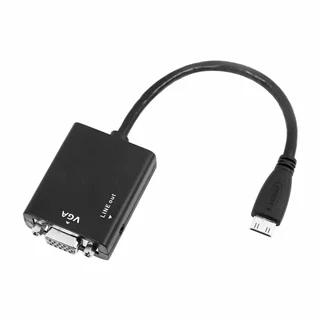 تبدیل mini HDMI به VGA مدل MN